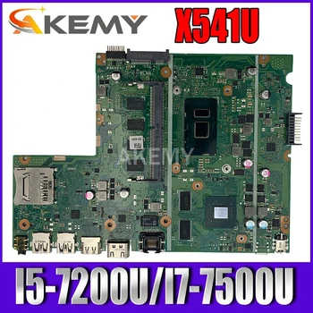 

laptop Motherboard For Asus F541U R541u X541U X541UV X541UVK Mainboard 8G/4G RAM I5-7200U/I7-7500U (V2G) exchange!!!