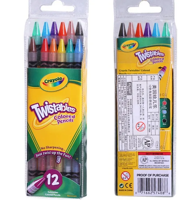 Бренд: Crayola Цвет: 12 Место происхождения: Америка подходящий возраст: 3-летний+ роспись для детей