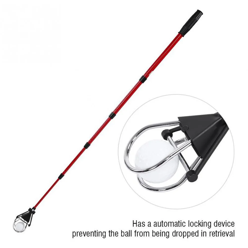 Портативный 5-секционный выдвижной мяч для гольфа, ретривер, совок, захват, инструмент для игры в гольф, инструменты для гольфа