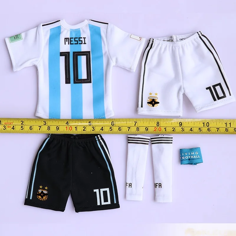 Масштаб 1/6 г. Lionel Messi комплект футбольной одежды костюм Футбольная звезда для 12