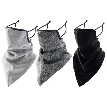 Oor Opknoping Elastische Bandana Winddicht Neck Gaiter Half Gezichtsmasker Hoofdband Bivakmuts Sjaal Warm Winter Outdoor Ademend Fiets Oor Opknoping Elastische Bandana Winddicht Neck Gaiter Half Gezichtsmasker Hoofdband Bivakmuts Sjaal Warm Winter Outdoor Ademend Fiets