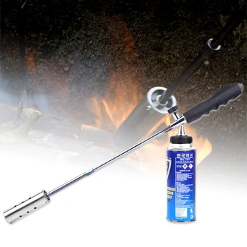 

Extra-Long Butane Torch Detachable Nozzle Kitchen Blow Torch for Cooking, BBQ, Baking