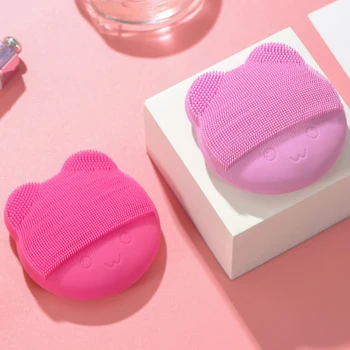 

New Electric Silicone Facial Cleanning Brush Remove Pore Soft Face Washing Brush Mirror Ultrasonic Vibration