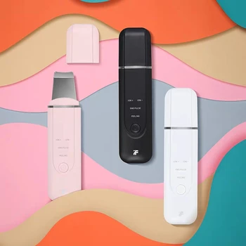 

InFace Ultrasonic Ion Cleansing Instrument Skin Scrubber Peeling Shovel Facial Pore Cleaner Face Skin Lift Machine for Women