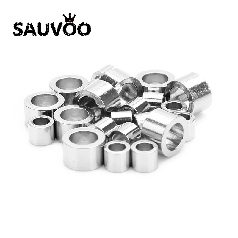 SAUVOO-20pcs-lot-Stainless-Steel-Short-Tube-Spacer-Bead-with-3-2mm-Big-Hole-for-DIY (1)