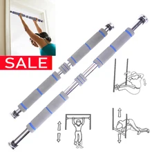 Empuñadura de equipo de gimnasio de pared de barra Horizontal para el hogar equipo de Fitness barra Horizontal para el gimnasio en casa Puerta de deporte Horizontal bar(China)