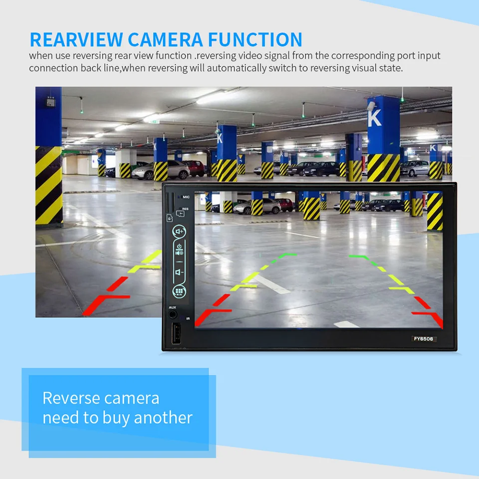 Flash Deal AOSHIKE 2019 New Car Multi-functional Media Player GPS 7 Inch 2 Din Car MP5 Player Bluetooth WIFI Quad Core Android 6.0 FM MP4 11