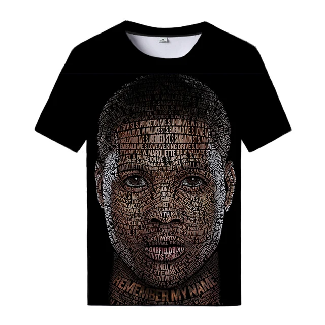 Lil Durk 3D Printed T-shirt O-Neck Streetwear T-shirt 1
