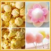 Commercial Nonstick Pan Stainless Steel 12V Gas Popcorn Cotton Candy Machine Snack Bar Fully Automatic Combination Appliances 5
