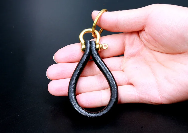 Vintage Genuine Leather Key Wallet Women Keychain Covers Key Holder Car Keys Housekeeper Keys Organizer