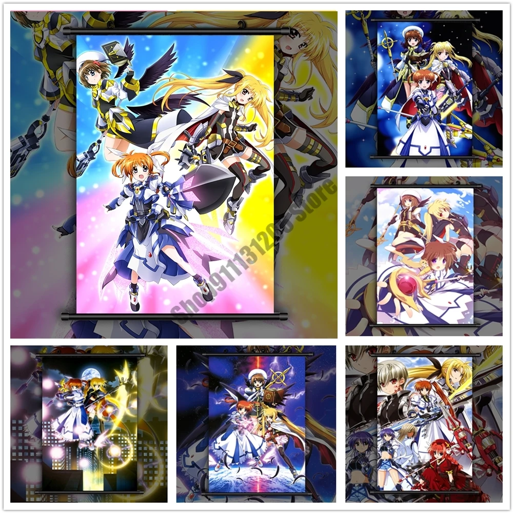 Аниме алмазная живопись Mahou Shoujo Lyrical Nanoha Takamachi мозаика наборы для вышивки