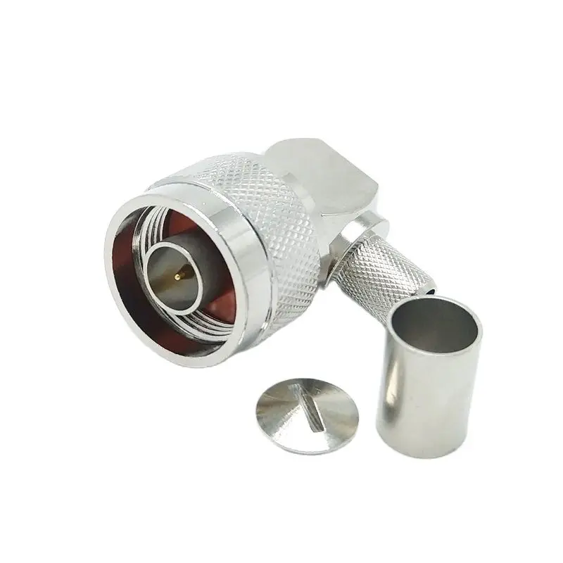 

Разъем типа L16 N, радиочастотный коаксиальный разъем 50-5 n-типа папа для 50-5 RG6 5D-FB LMR300 радиочастотный коаксиальный кабель 10 шт./лот под прямым углом