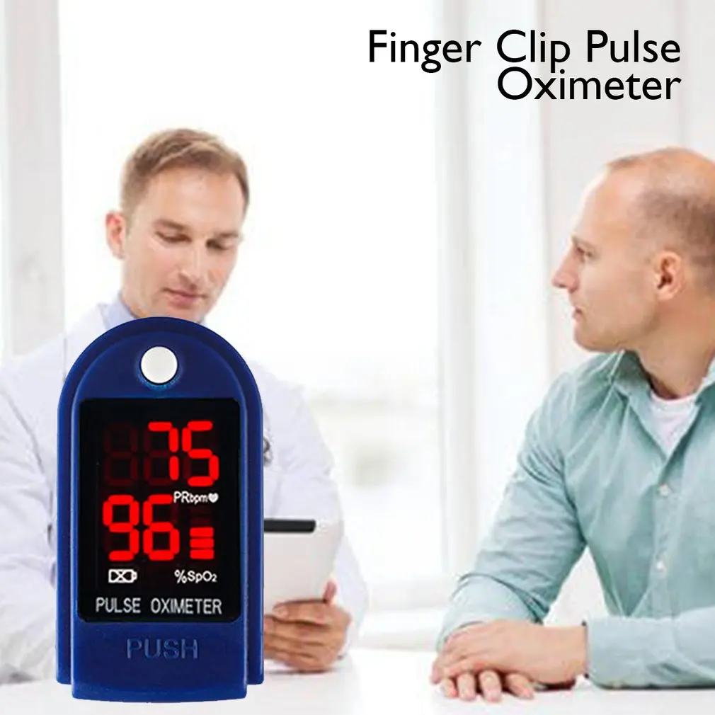 Finger Clip Pulse Oximeter Household Sleep Monitor Portable Medical Equipment | Инструменты
