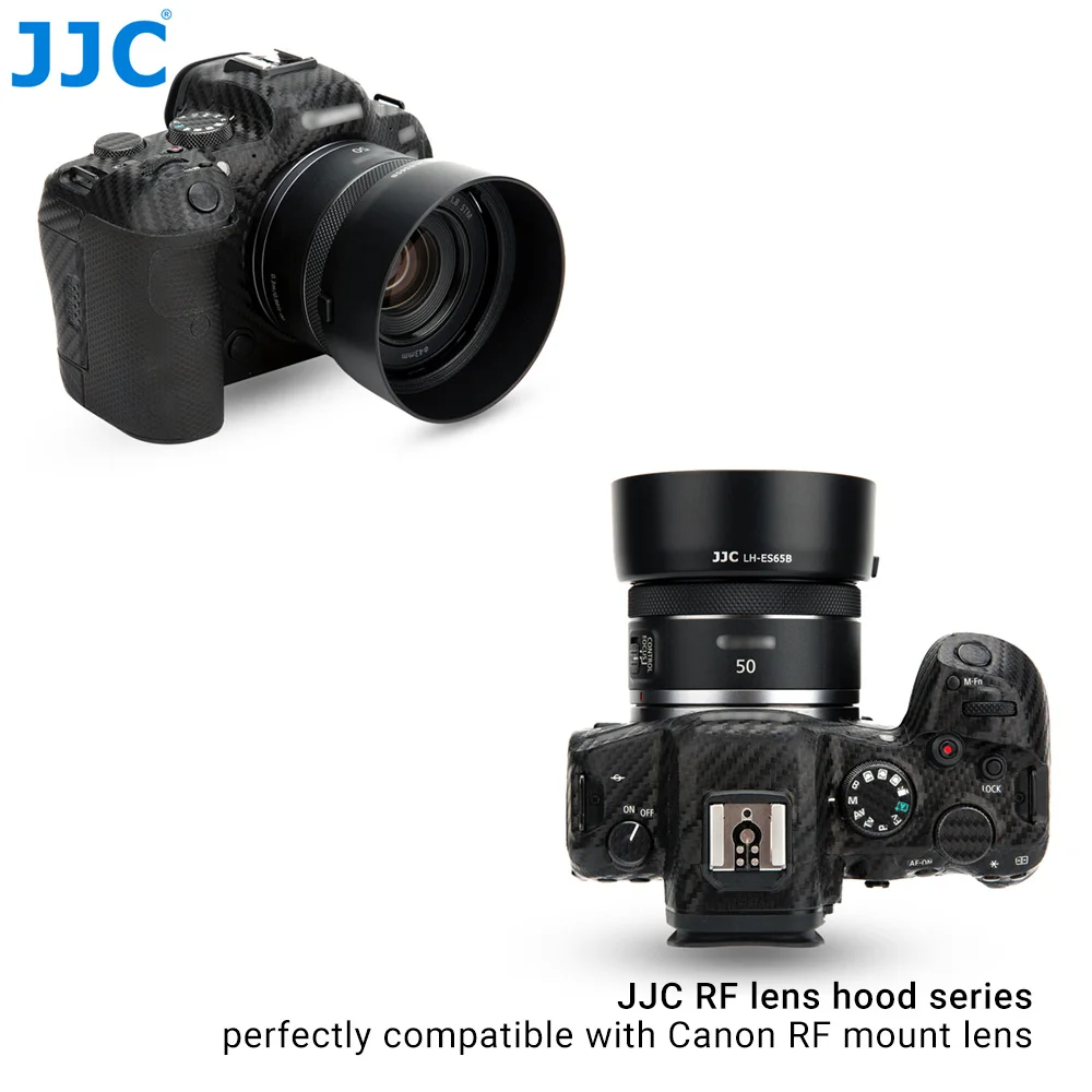 Reversible RF Mount Lens Hood for Canon RF Lens for Canon EOS R RP R3 R5 R6 R7 R10 Camera Accessories EW-65C ES-65B ET-74B