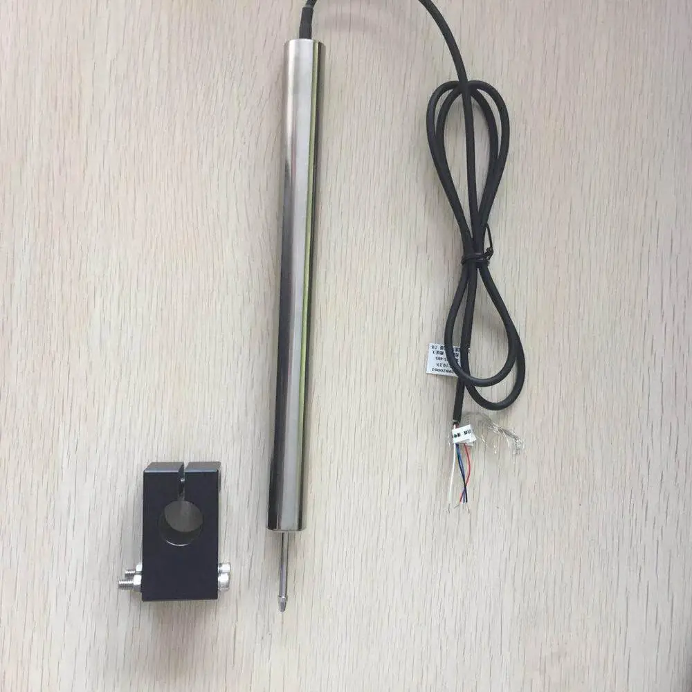 

Spring-loaded LVDT displacement sensor use for metallurgical engineering