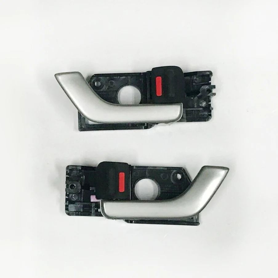 OEM 826102C500LK 826202C500LK внутренний серебристый дверной рычаг LH RH 2EA для 2003-2008 Hyundai Tiburon