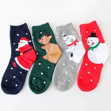 Детские носки, 12 пар, модные мужские и женские повседневные рождественские носки унисекс, Новые поступления, L400916
