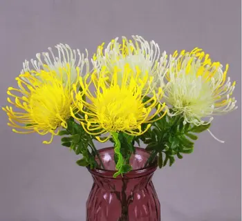 

imitation Protea cynaroides flowers artificial flower bouquet wedding Scene DIY furnishings home decoration Accessories a1638