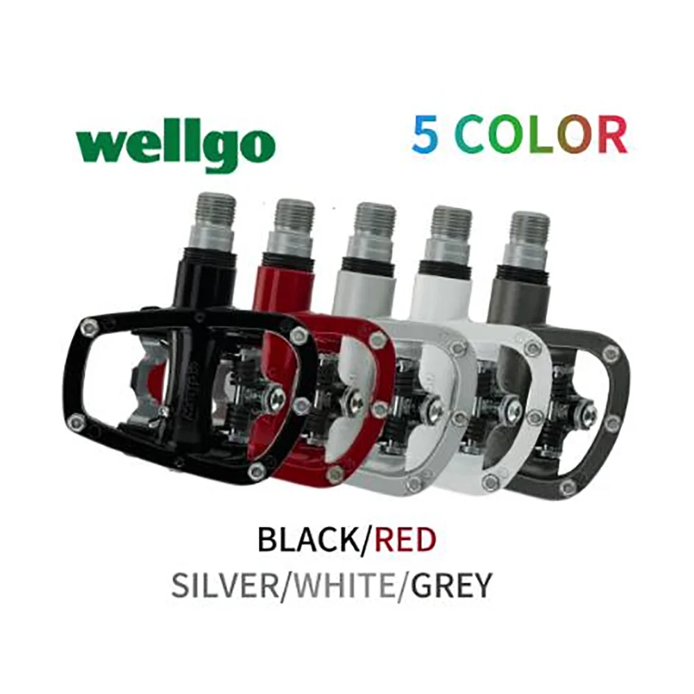Горный велосипед Wellgo R120B шикарный с Tacchetti SPD подвеской из алюминия Auto-loc | Спорт и