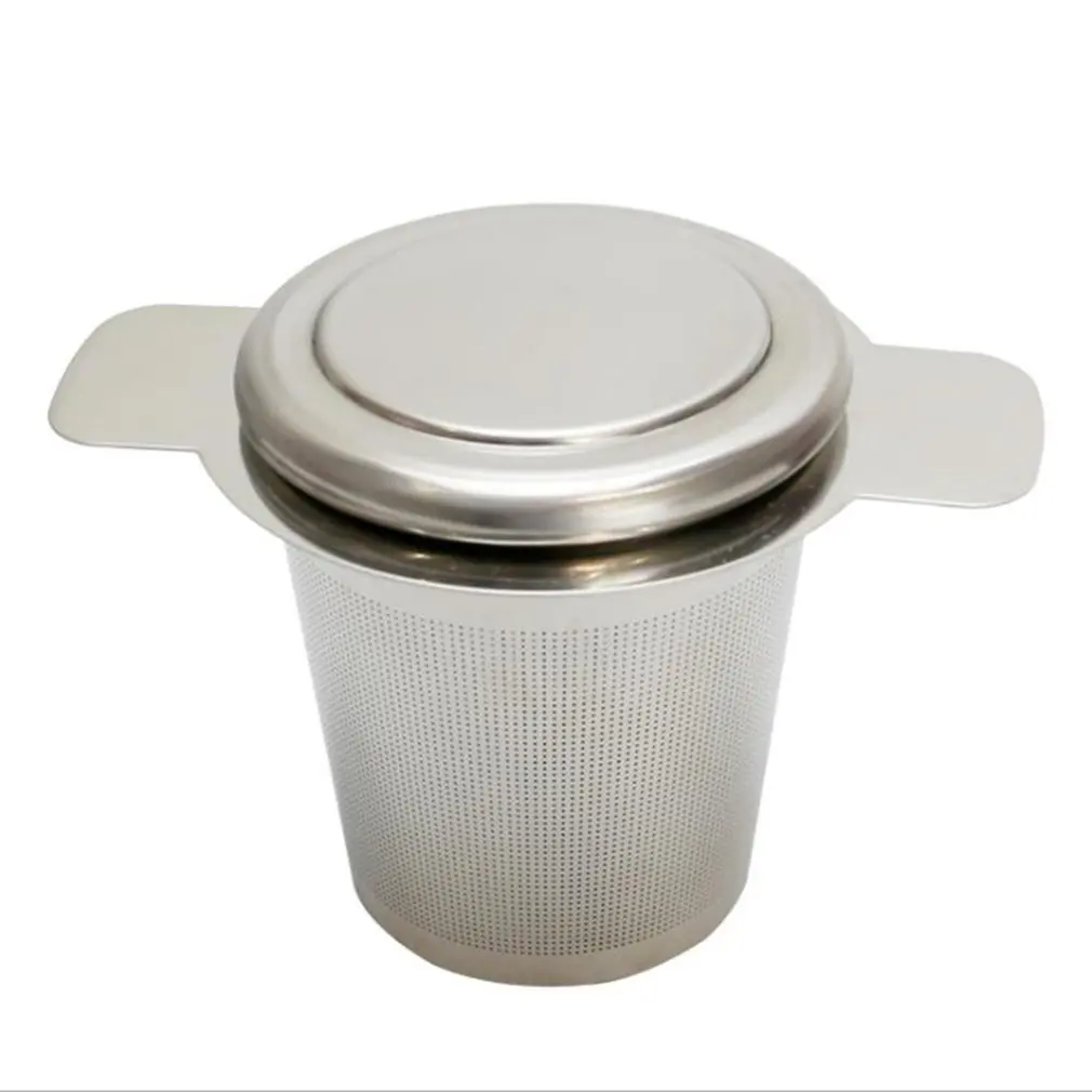 

304 Stainless Steel Silicone Handle Tea Compartment Tea Strainer Tea Filter Tea Leaking Tea Maker Portable