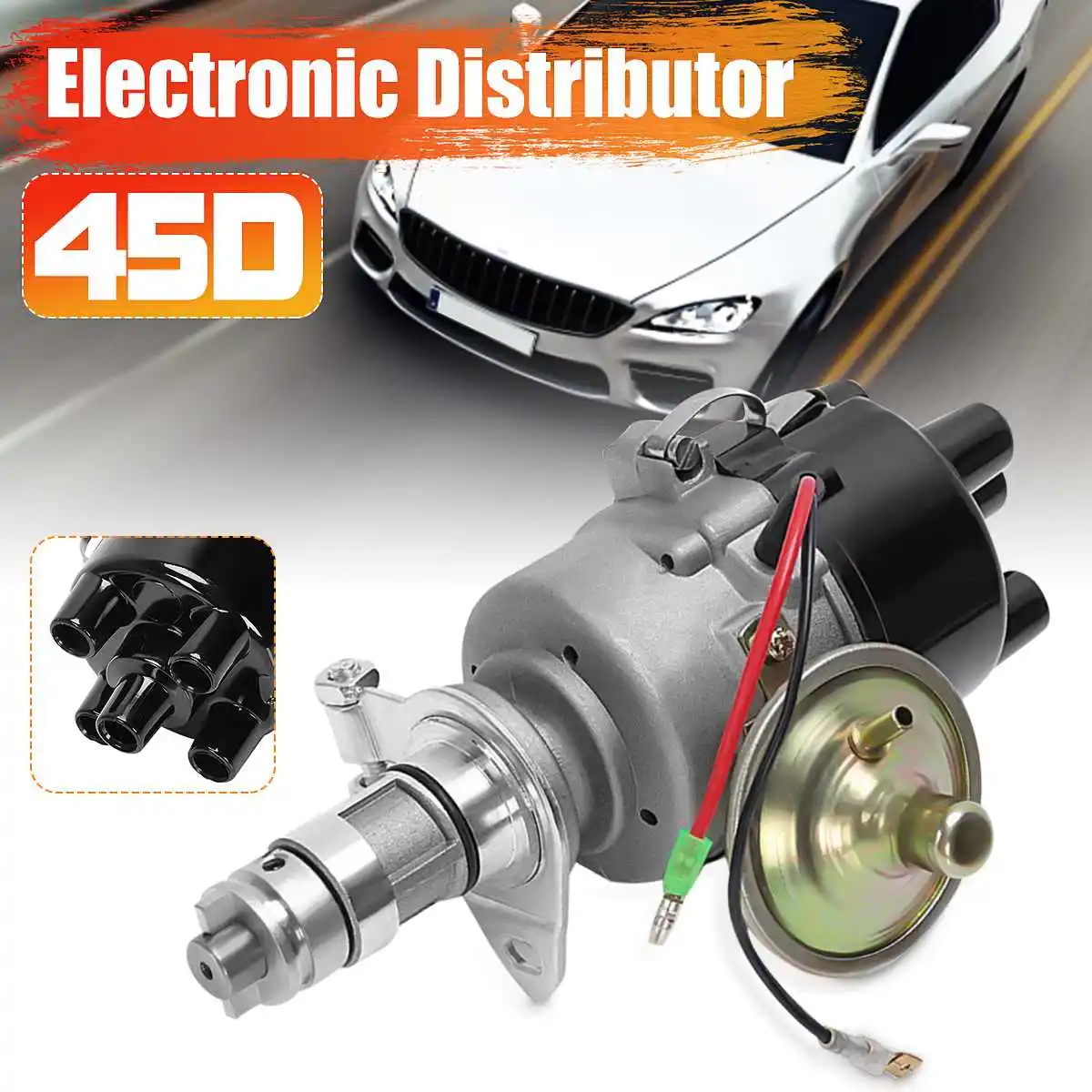 Autoleader электронный дистрибьютор 45D Powerspark Спортивная Замена для LR MG алюминиевый сплав Остин 45D 4 цилиндра