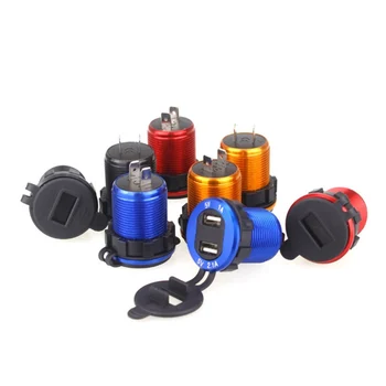 

2019 5V Dual USB Car Charger With LED Display Universal Phone Car-Charger For Cellphones