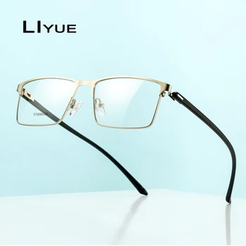 

Titanium Alloy eye glasses frame women men 2020 optical eyeglasses myopia prescription computer glass Korean half eyewear frames