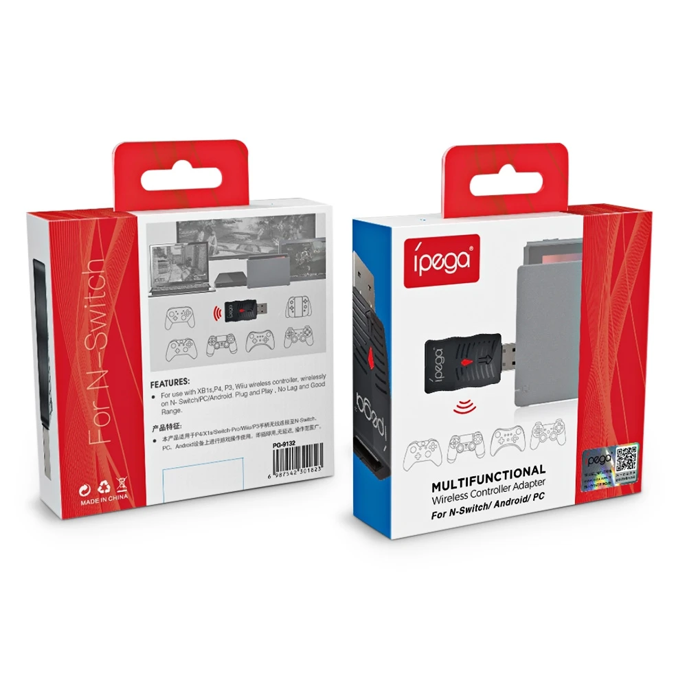 IPega PG-9132 Bluetooth приемник контроллер PC адаптер USB конвертер для переключателя для X1S PS PS4 Wi U Pro игровая консоль