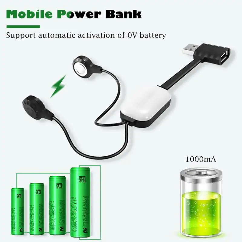 

Durable Charger Novel in Design Moderate Price A10 Multi-function Magnetic Power Bank 18650 Battery Charger for Lithium Battery