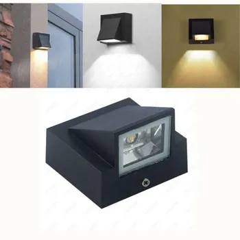 

3W COB LED Wall Light IP65 Waterproof Building Exterior Gate Lamp Sconce Wall Washer Lighting Doorways Garden Step Spot Lights