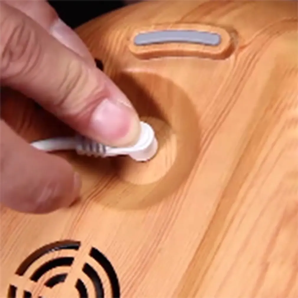 Деревянный ароматерапия диффузор usb зарядка домашний увлажнитель воздуха