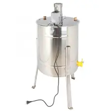 Электрический экстрактор пчелиного меда из нержавеющей стали, центрифуга для меда, оборудование для пчеловодства, ручной экстрактор меда