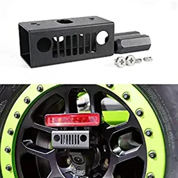 

Center High Mounted Stop Light Third Center Brake Light Relocation Kit High Mount Stop Light Bracket for Jeep Wrangler Jl 2018