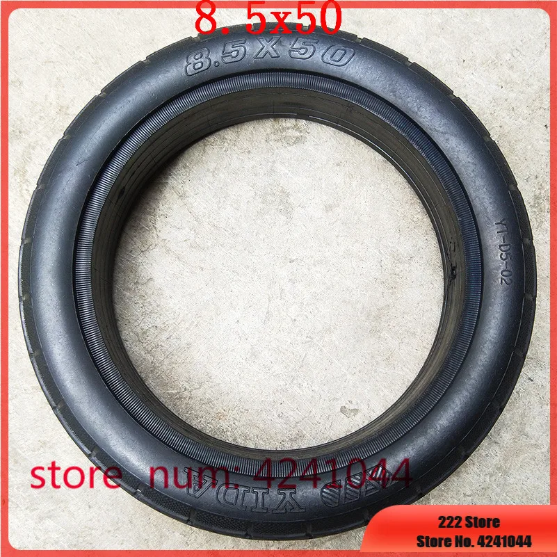 

Free shipping 8.5x50 solid tires for electric scooter balancing car 8.5 Inch non inflatable explosion proof tyres