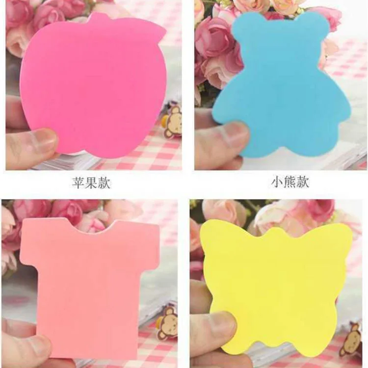 Japanese Korean Stationery Modeling Sticky Note Creative Sticky Notes Note Paper Special Shape Notebook