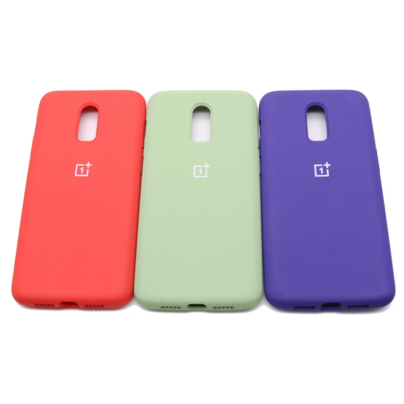 pouch mobile Original Oneplus 6 6T 7 7T 8 8T 8 Pro Soft liquid silicone case For One plus 7 Pro 7T Pro Nord slim soft back cover 10 colour samsung flip cover