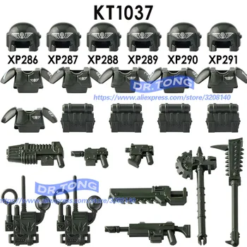 

Soldier Action Figures Imperial National Defense Guard Commander Strong Orcs Ruoda Genie Building Blocks Toys For ChildrenKT1037