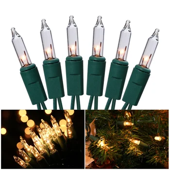 

LEDMOMO 7.2M 100 LED Christmas Lights Clear Mini Icicle String Lights Indoor Outdoor Lighting for Christmas Tree Party Wedding H