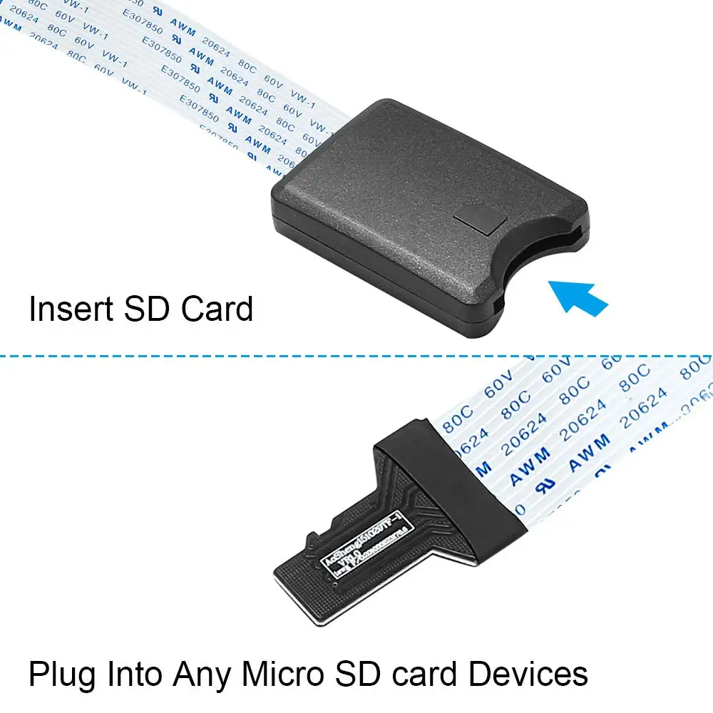 Кабель удлинитель для карт Micro SD на TF SD|Платы расширения| |