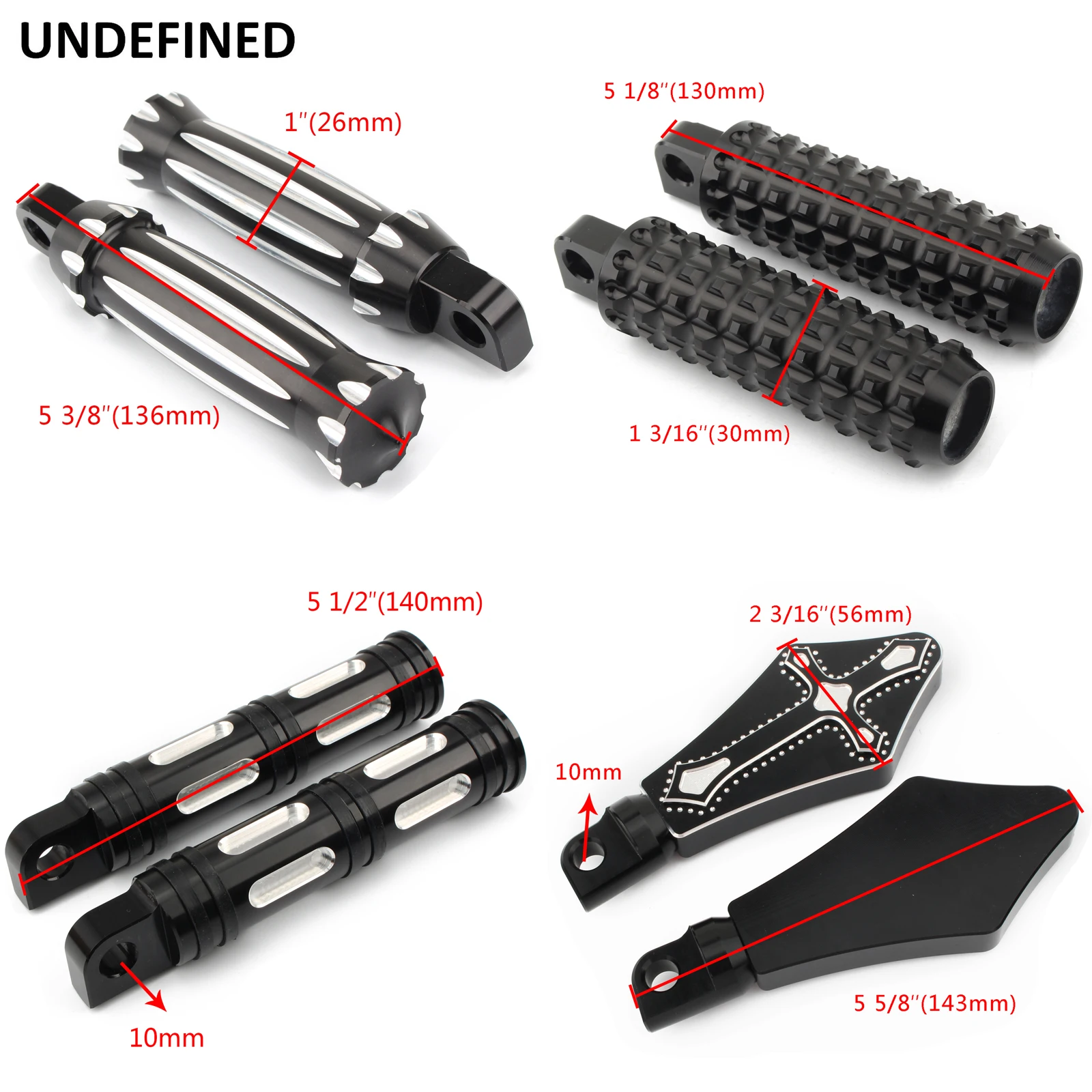 Motorcycle Accessories Motorcycle Foot Pedals Motorcycle Footrests Male Mount Motorcycle Front Rear Foot Peg Footrest Pedal For Harley Sportster Iron 883 Touring Road King Dyna Softail Fatboy
