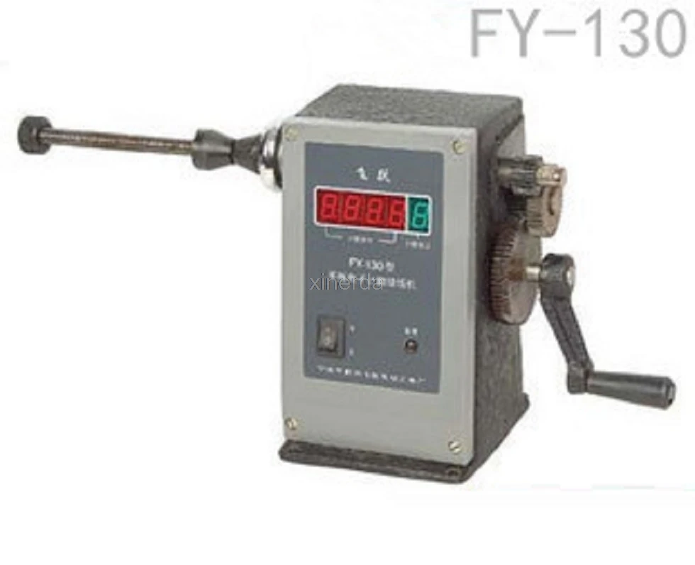 Высокое качество ручной намотки катушки машина Winder две скорости FY-130 0-9999 кольцо 150 мм Макс. Диаметр катушки 120 мм Макс. Ширина катушки