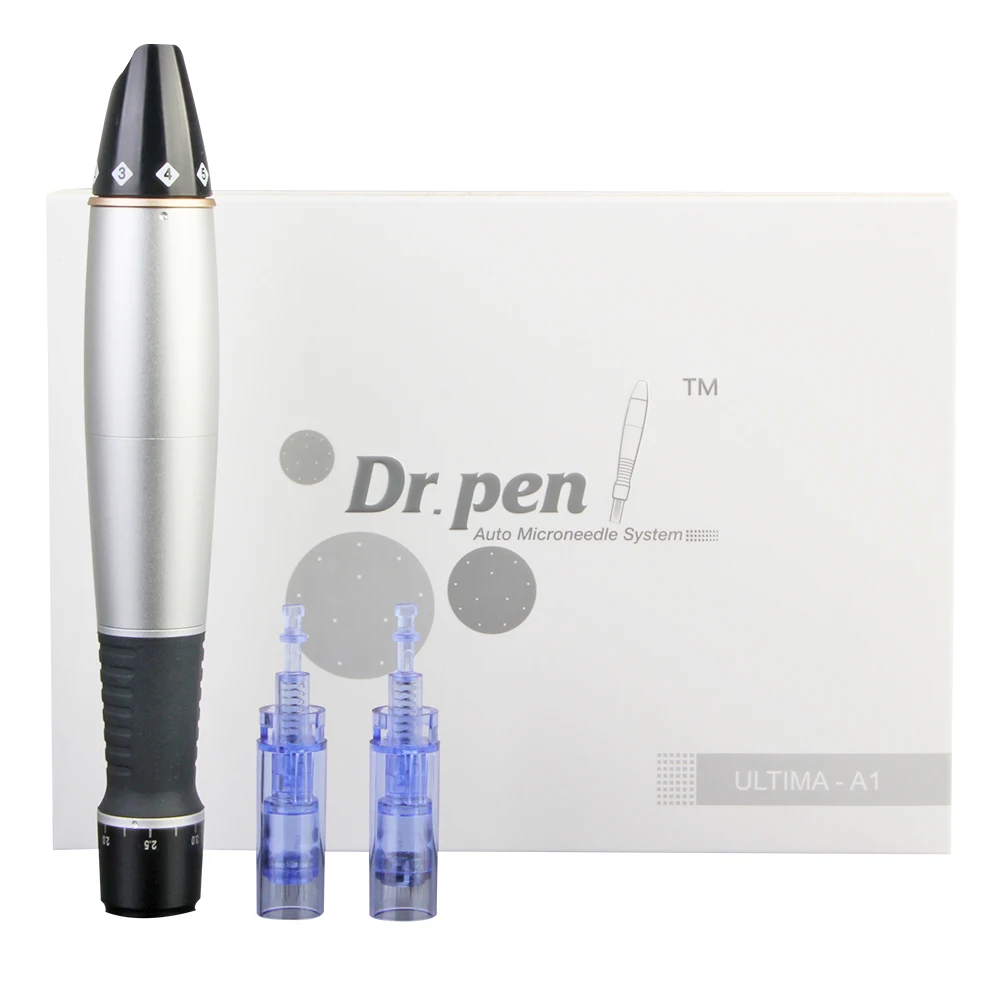 Dr.Pen Ultima A1 электрическая Дерма ручка с 20 микроиглами мезотерапия Автоматическая микро игла ручка микроиглальная система