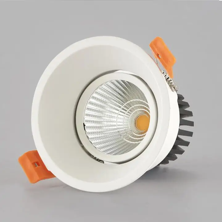 

Dimmable Led downlight light COB Ceiling Spot Light 7W 10W 12W AC 85-265V ceiling recessed Lights Indoor Lighting Free Shipping