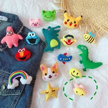 Торговля, 50 шт в наборе, плюшевые Мультяшные рюкзаки в виде 3D брошь в виде мешочка со значком для детей возрастом от 5 до 10 см XZ089 40 видов TY01