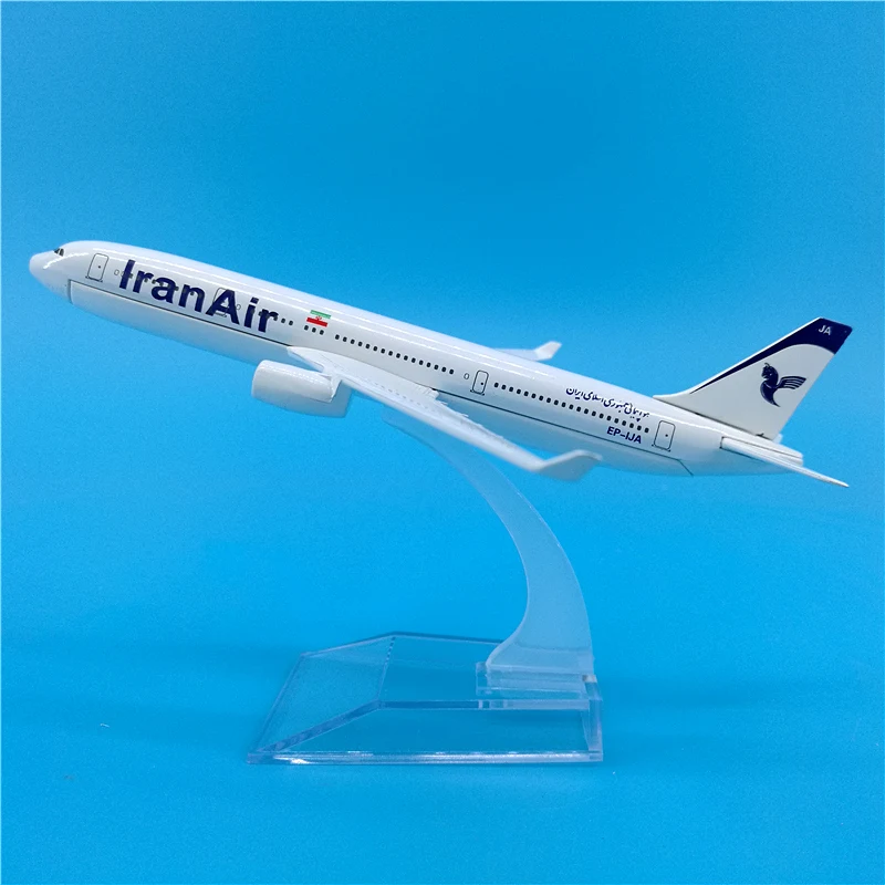 16 см 1:400 масштаб Iran Air Airbus A330 Airlines металлические модели самолетов A330 Airways модель самолета Детские Подарки Коллекционные