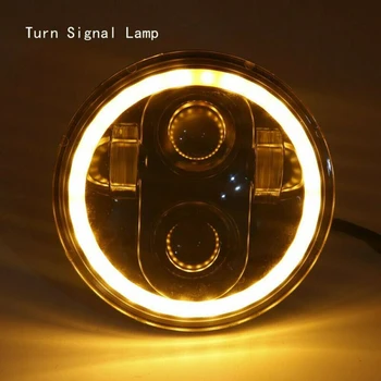 

5-3/4\" 1x Motorcycle For Dyna Sportster XL1200 DC 10-30V 80W/PCS Parts