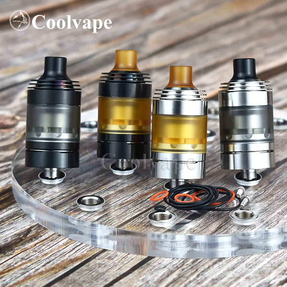 Coolvape Hot Hussar Style V1.5 Rta Mtl Rta Single Coil Airflow Control