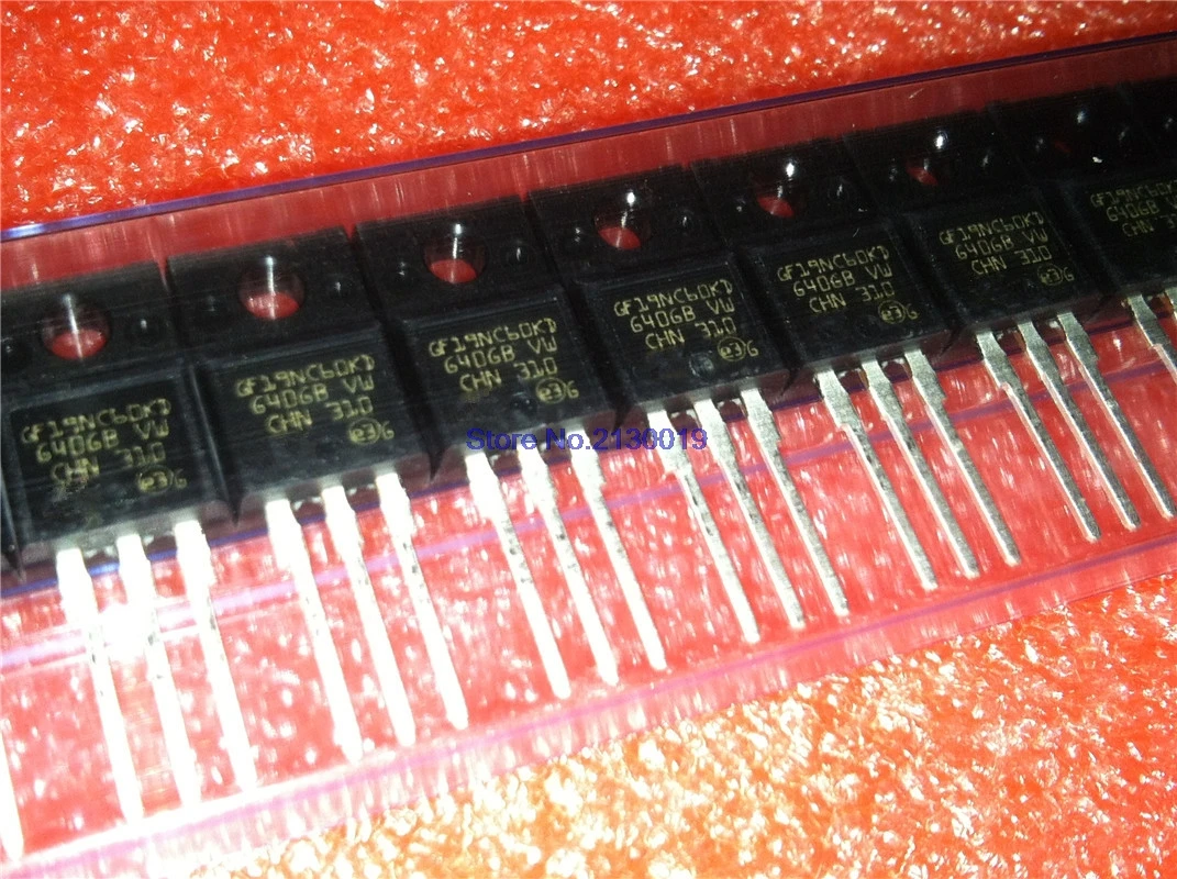 

10pcs/lot STGF19NC60KD TO-220F GF19NC60KD TO220F STGF19NC60 19NC60 TO-220 600V 19A