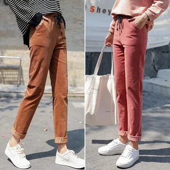 

Middle Waist Harajuku Sweat Pants Women Plus Size Autumn Winter Casual Sweatpants Sexy Office Streetwear Korean Trousers Ladies