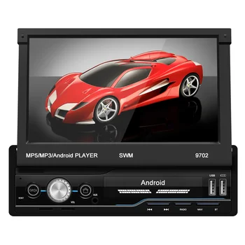 

7" Mirror Link Multimedia Player 1Din Android Car Radio GPS Navigation Wifi Auto MP5 Bluetooth USB FM Audio Stereo Bluetooth